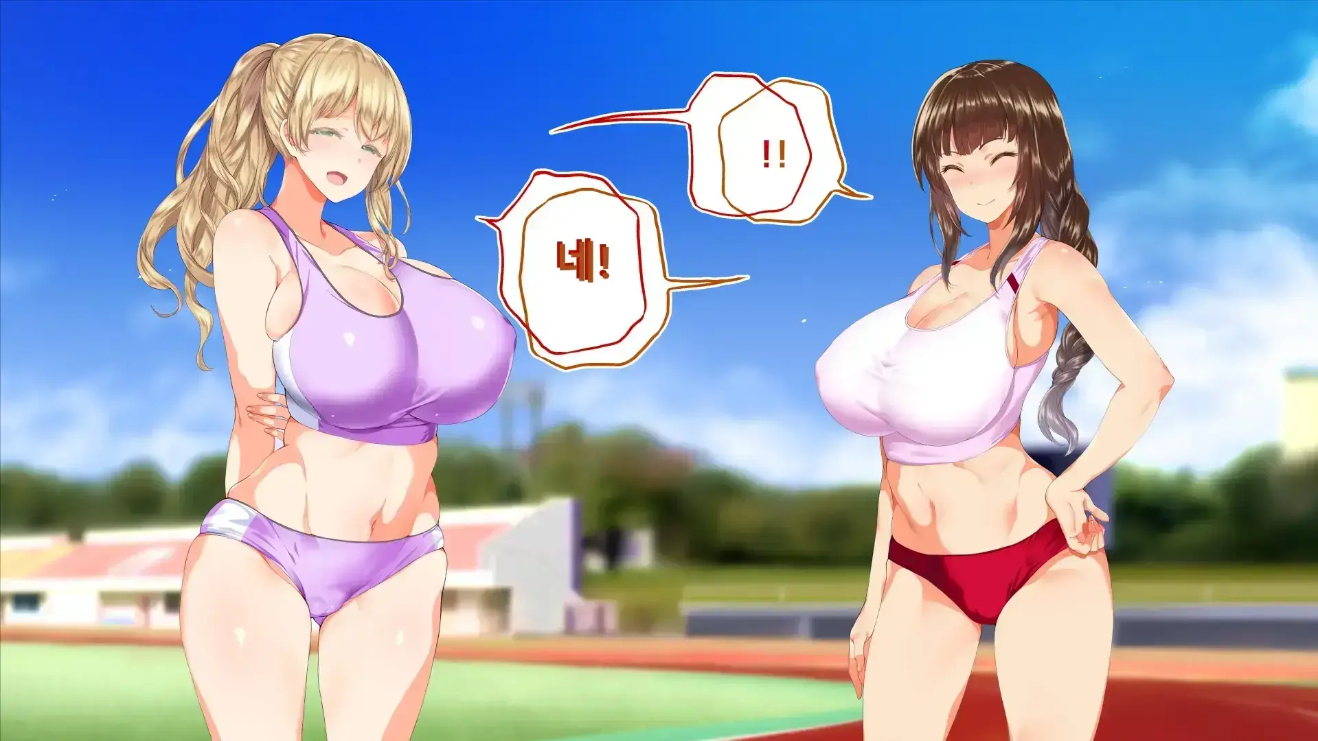Rikujoubu Joshi Wa Ore No Nama Onaho!!! Renzoku Shasei Hen | 육상부 여자는 나의 생 오나홀! 연속사정편